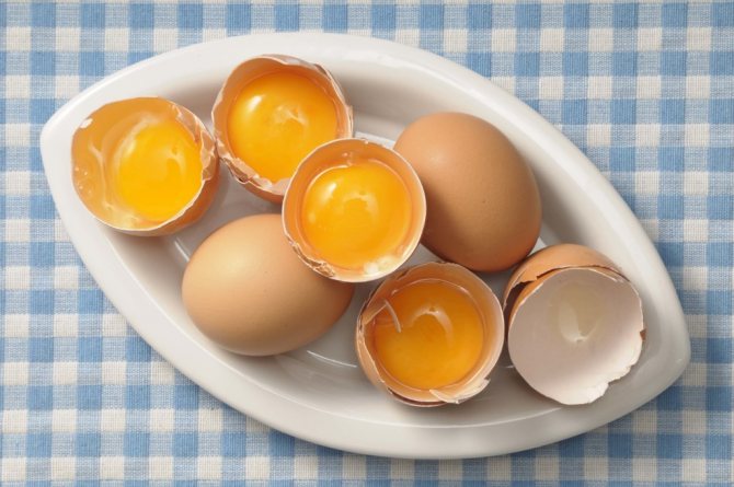 Яйца - источник витаминов
